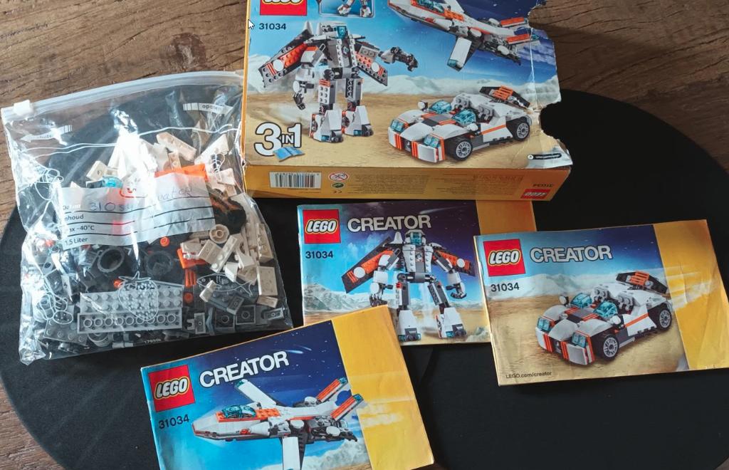 Lego Creator 31034 (3 in 1), Compleet, Lego, Ophalen of Verzenden, Zo goed als nieuw