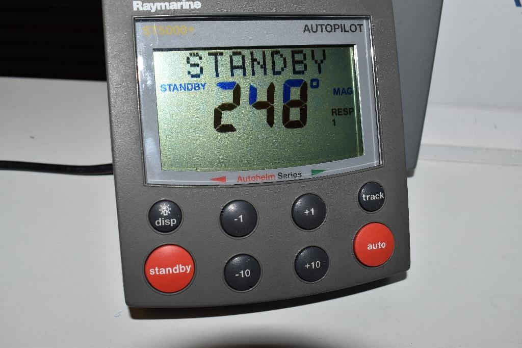 VERKOCHT!!  Raymarine ST5000 autopilot display., Ophalen of Verzenden, Gebruikt, Communicatie