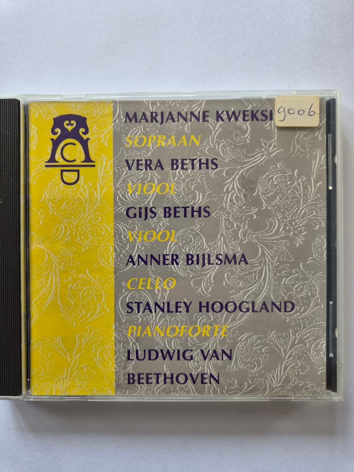Beethoven CD -Marijanne Kweksilber, Vera Beths, Anner Bijlsm, Ophalen of Verzenden, Classicisme, Album, Kamermuziek