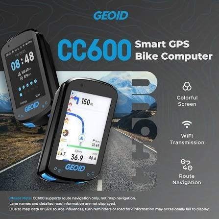 GEOID CC600 Smart GPS Bike Computer, Ophalen of Verzenden, GPS, Zo goed als nieuw