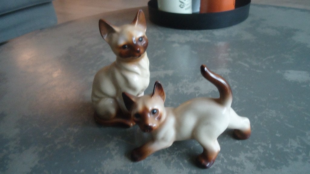 poezen beeldjes kattenbeeldjes, Verzamelen, Ophalen of Verzenden, Zo goed als nieuw, Dier