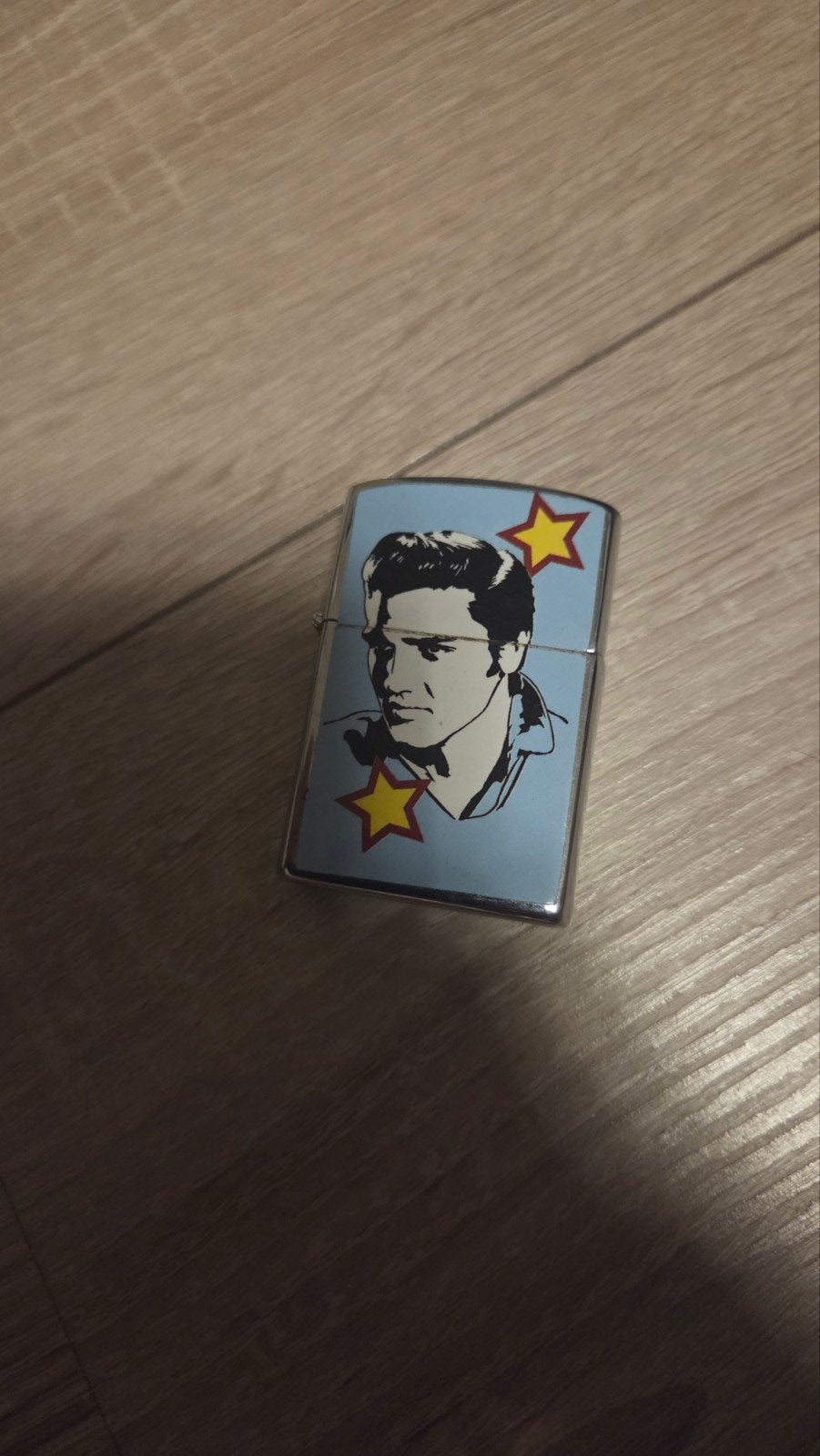 Aansteker met Elvis Presley opdruk, Ophalen of Verzenden, Gebruikt, Aansteker