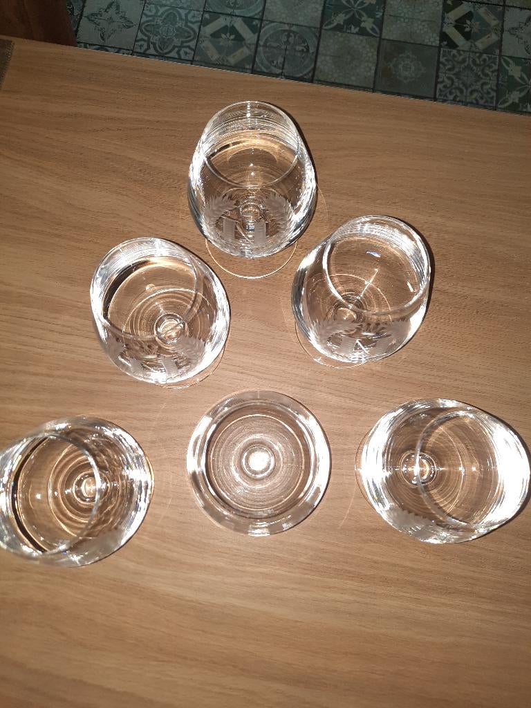 Cognac glazen set Napoleon, Ophalen of Verzenden