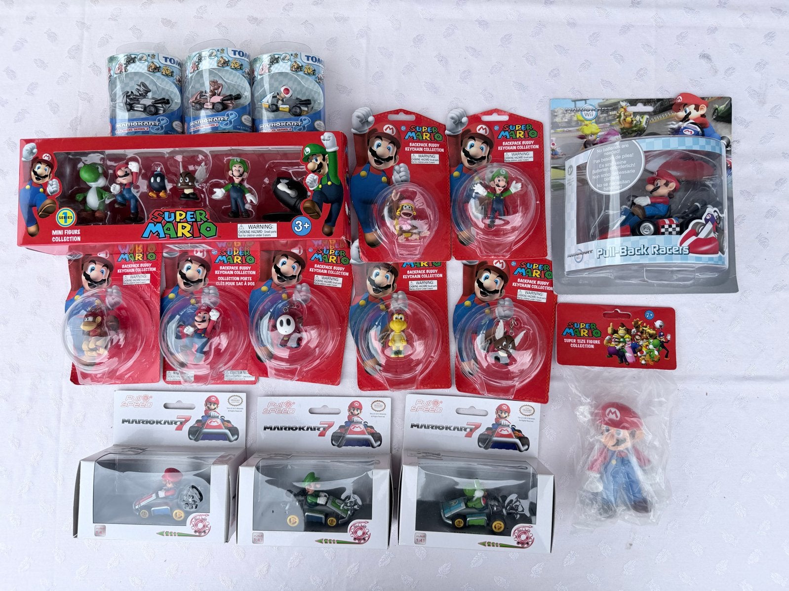 collectie gesealde Mario figuren en Mario Kart speelgoed, Ophalen of Verzenden, Zo goed als nieuw, Jongen of Meisje