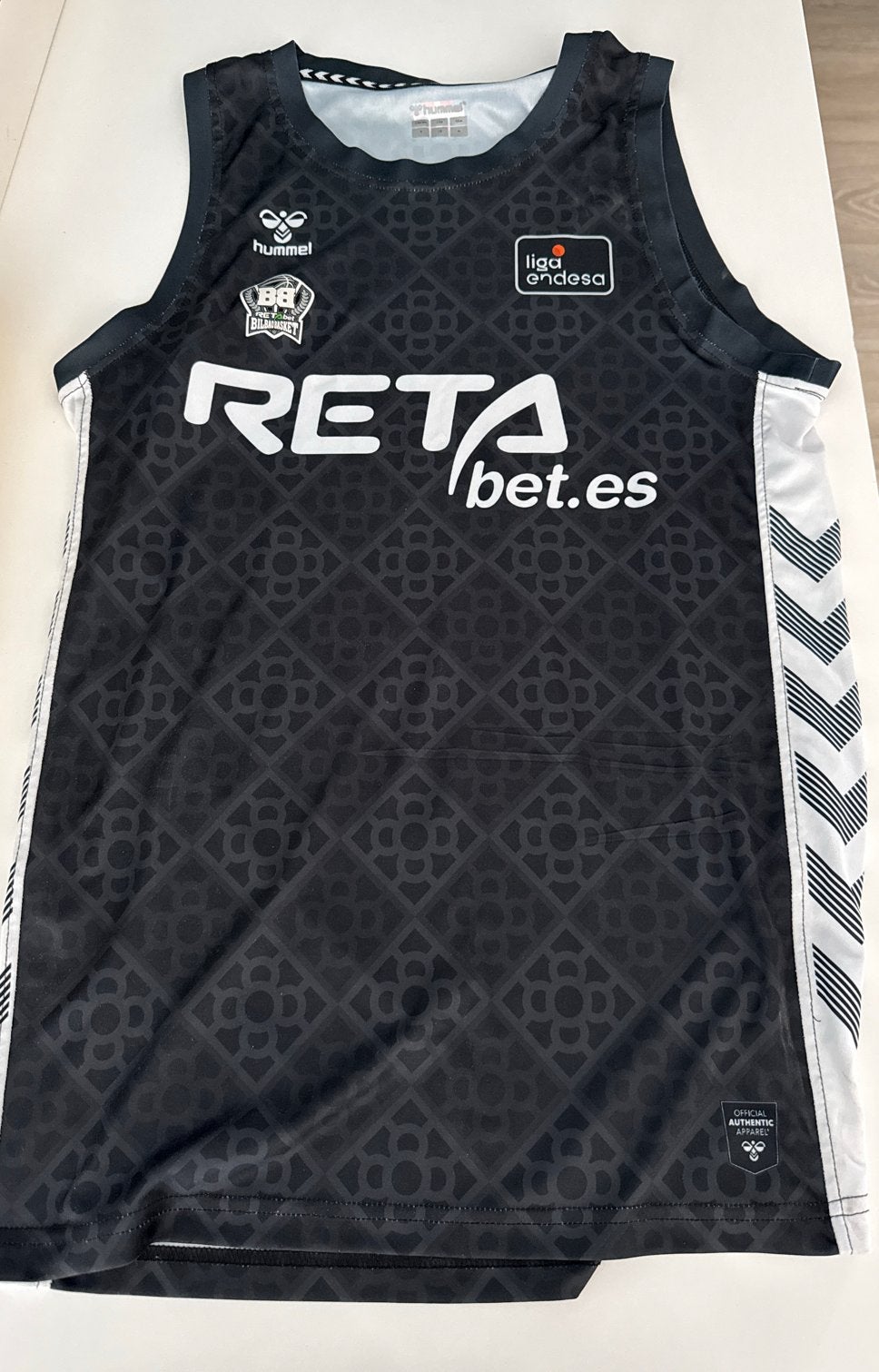 Basketbal shirt Bilboa maat S/XS voor jonge kids, Ophalen of Verzenden, Gebruikt, Kleding