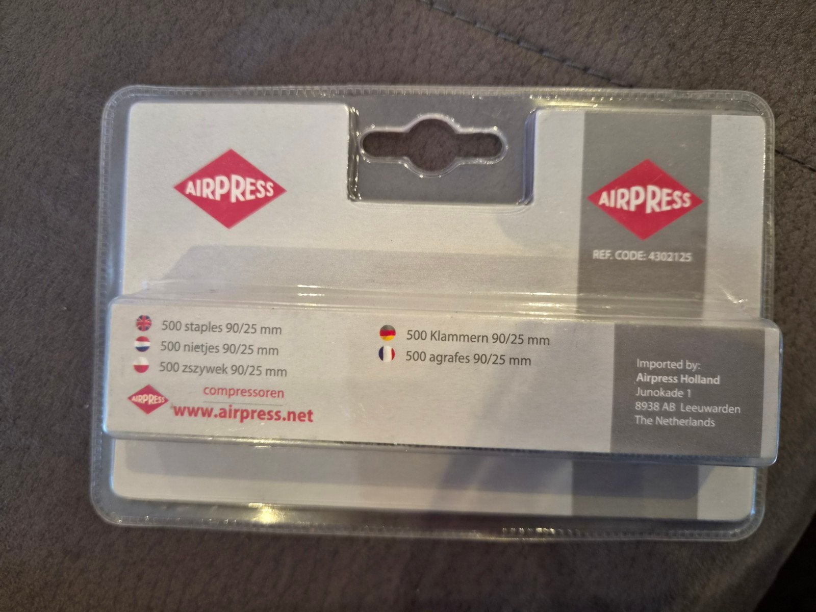 Airpress nietjes 90/25 mm, Hobby en Vrije tijd, Ophalen of Verzenden, Nieuw, Groter dan 1:32
