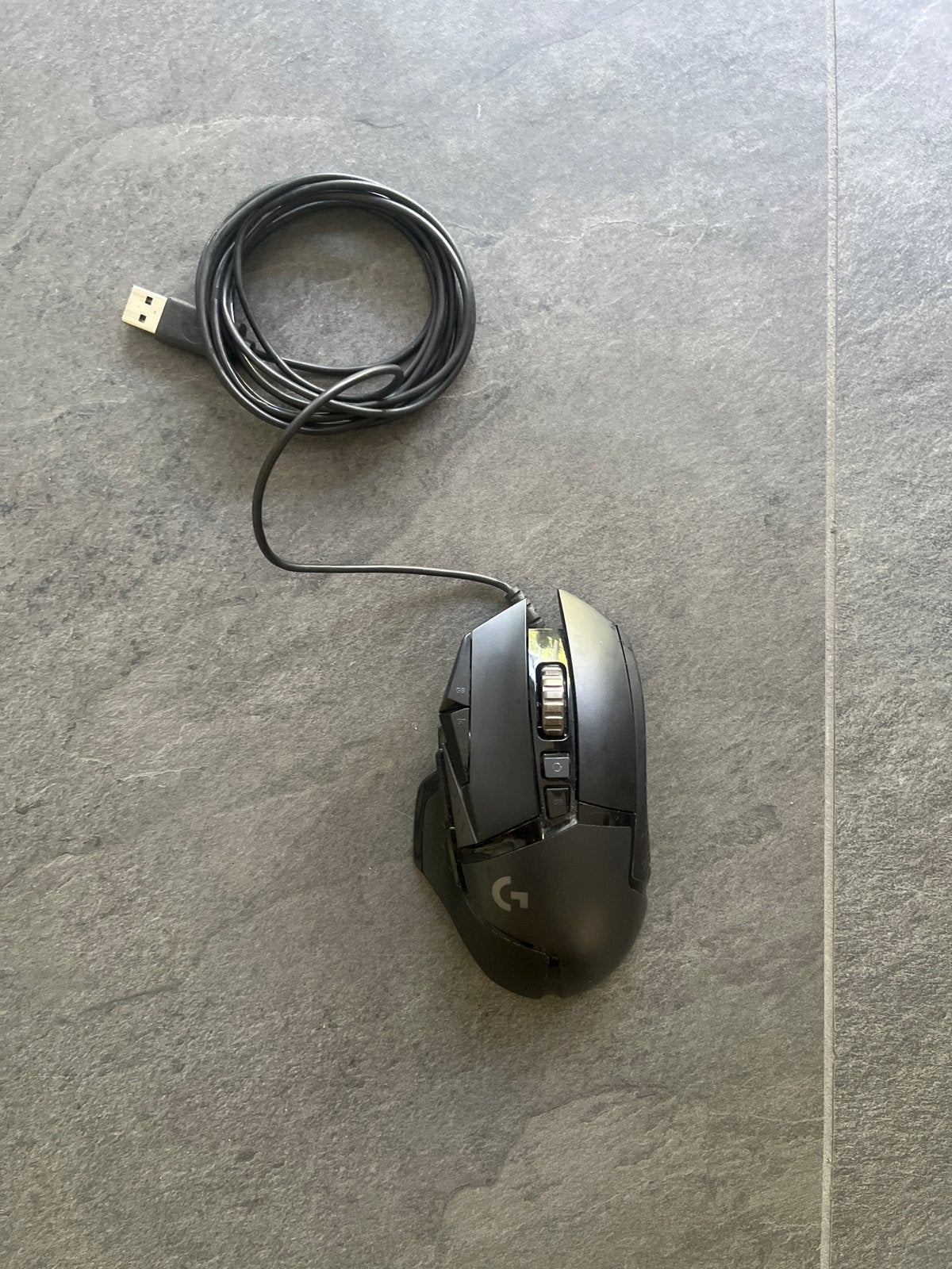 Logitech G502 HERO Bedrade Gaming Muis, Computers en Software, Muizen, Rechtshandig, Muis, Gebruikt, Verzenden
