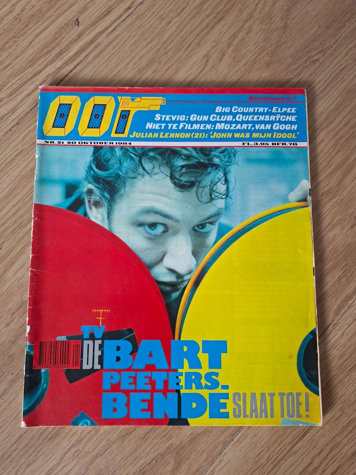 Oor Magazine - Bart Peeters - Julian Lennon, Ophalen of Verzenden, Gebruikt, Boek, Tijdschrift of Artikel
