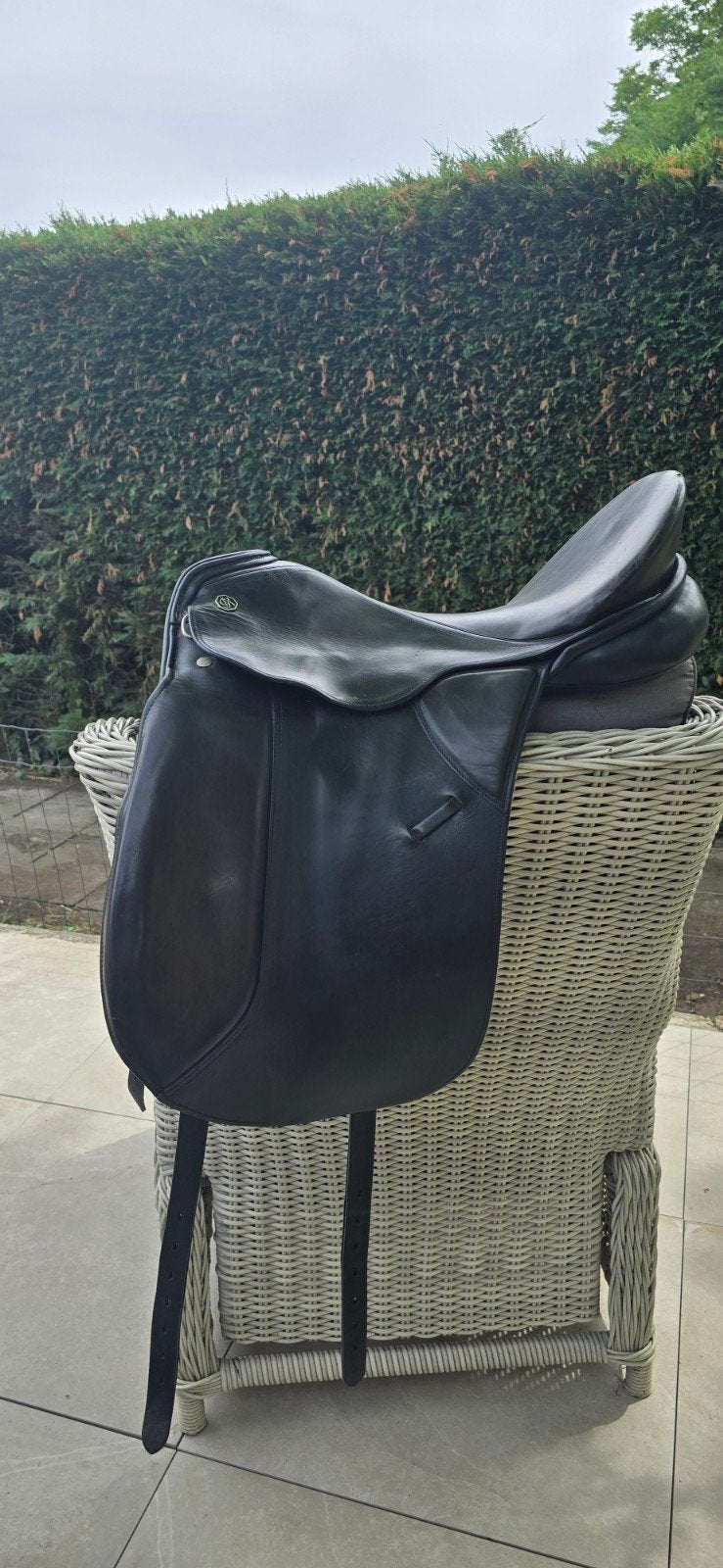 18 inch kieffer dresuurzadel, Ophalen, Gebruikt, Dressuur