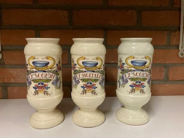 apothekers potten, Antiek en Kunst, Antiek | Keramiek en Aardewerk, Ophalen of Verzenden