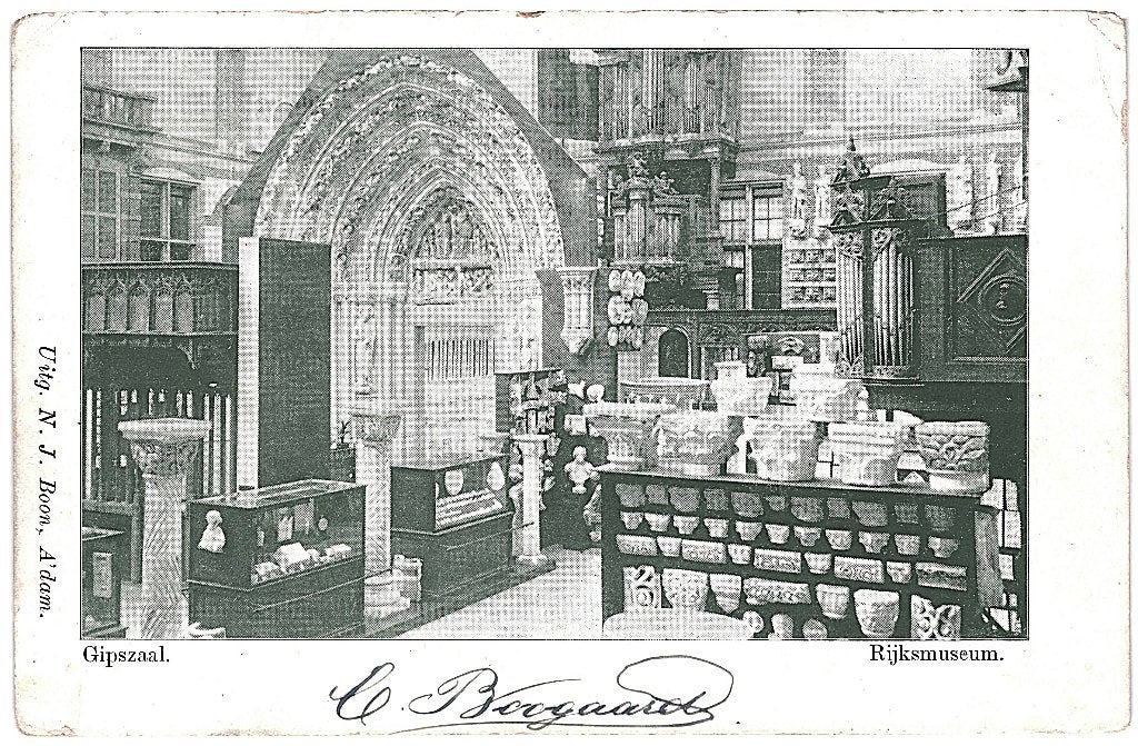 700479 Amsterdam Handtekening bariton Cornelis Bronsgeest