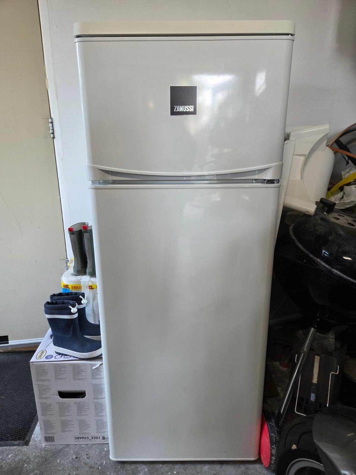 Zanussi koelkast met vriesvak - Goede staat, Witgoed en Apparatuur, Ophalen, Gebruikt, 200 liter of meer, 45 tot 60 cm