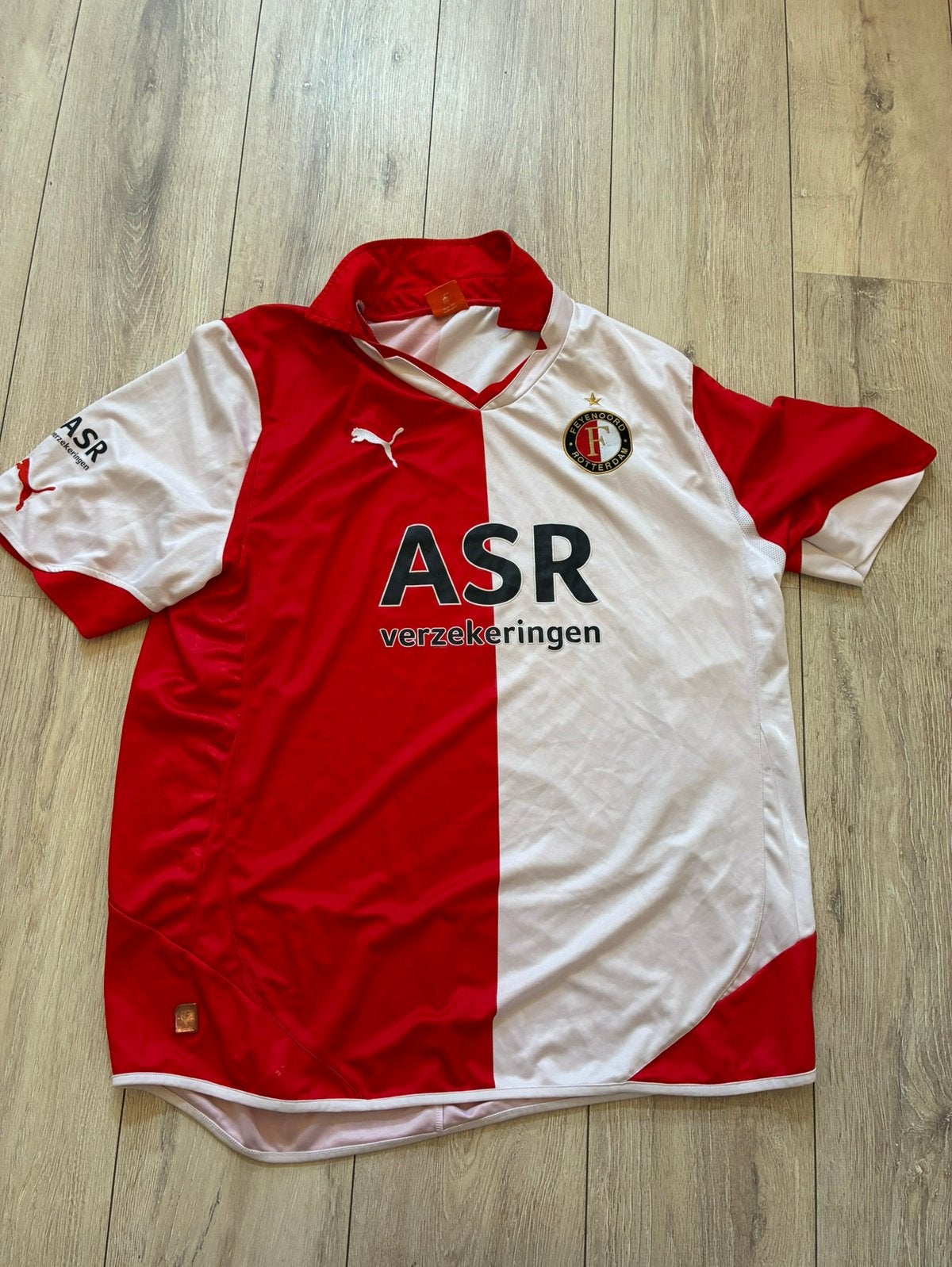 Feyenoord Rotterdam thuisshirt 10/11 maat xxl, Ophalen of Verzenden, Gebruikt, Feyenoord, Shirt