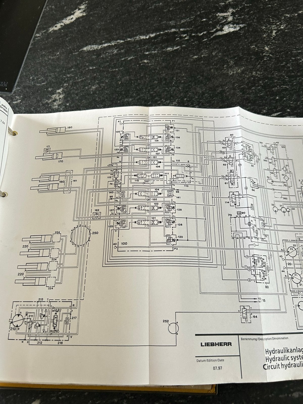 Liebherr Service Handbuch A/R 900-942 Litronic Hydraulikbagg, Boeken, Ophalen, Gelezen, Werktuigbouwkunde