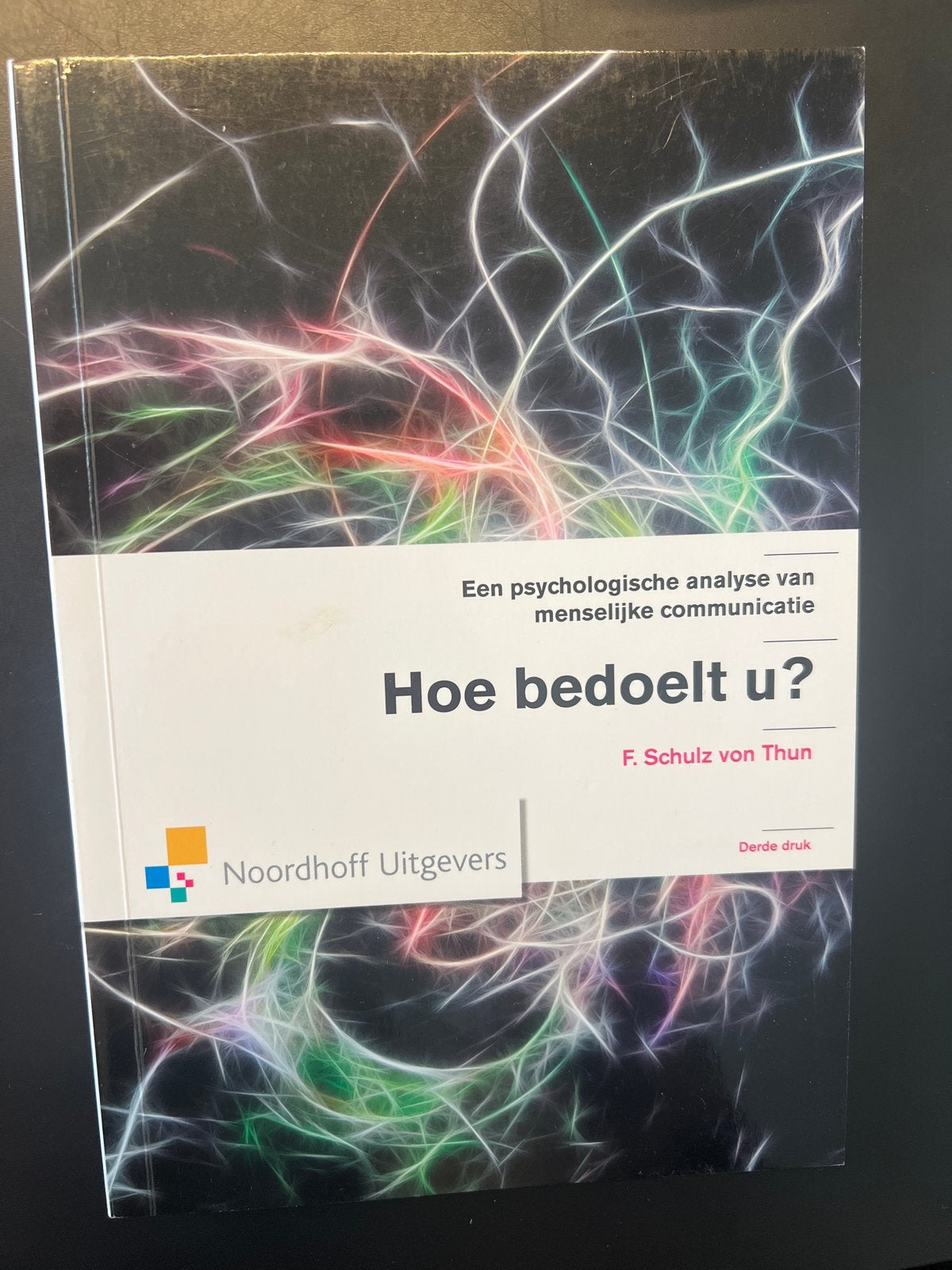 Hoe bedoelt u? Psychologische analyse communicatie, Ophalen of Verzenden, Gamma, Zo goed als nieuw, HBO