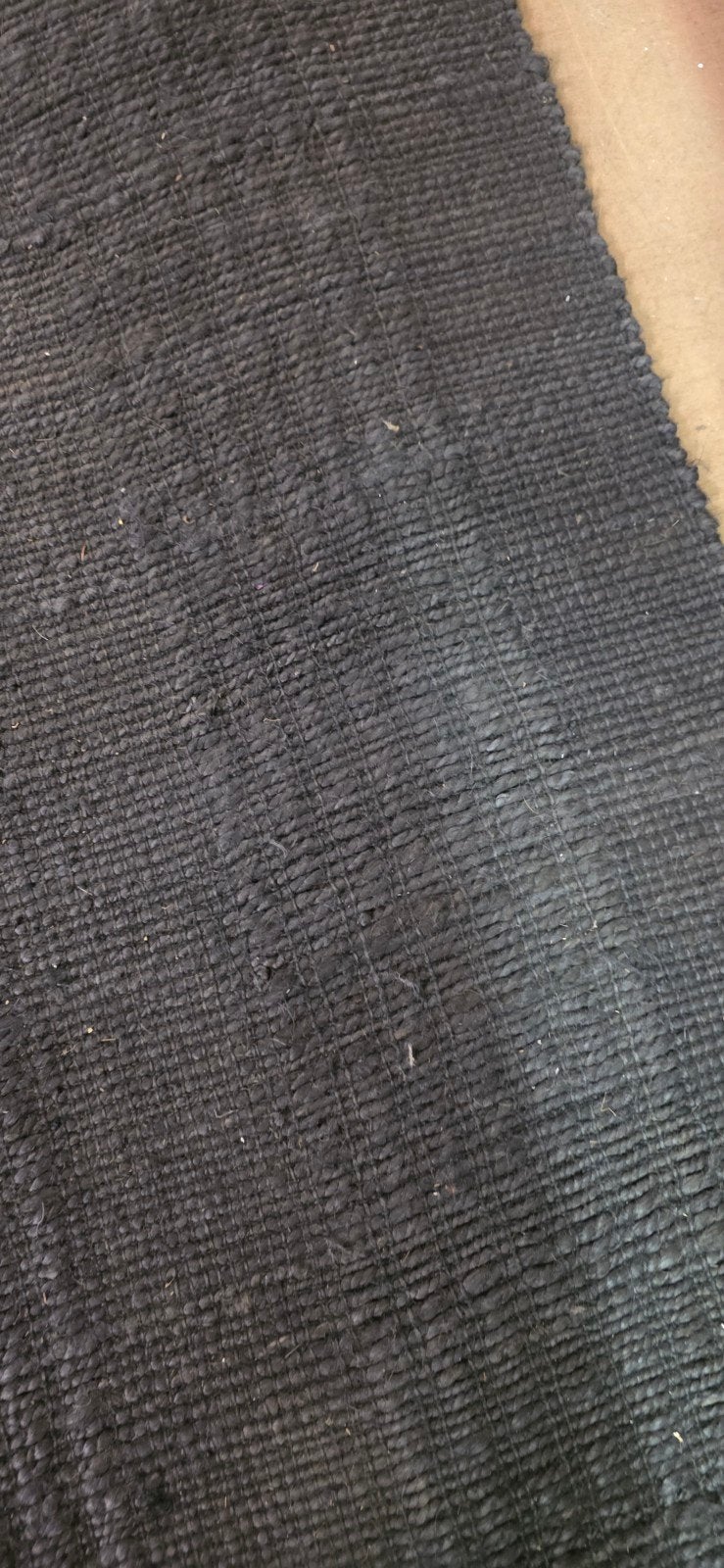 zwart jute kleed 230/160, Huis en Inrichting, Ophalen, Zwart, 150 tot 200 cm, 200 cm of meer