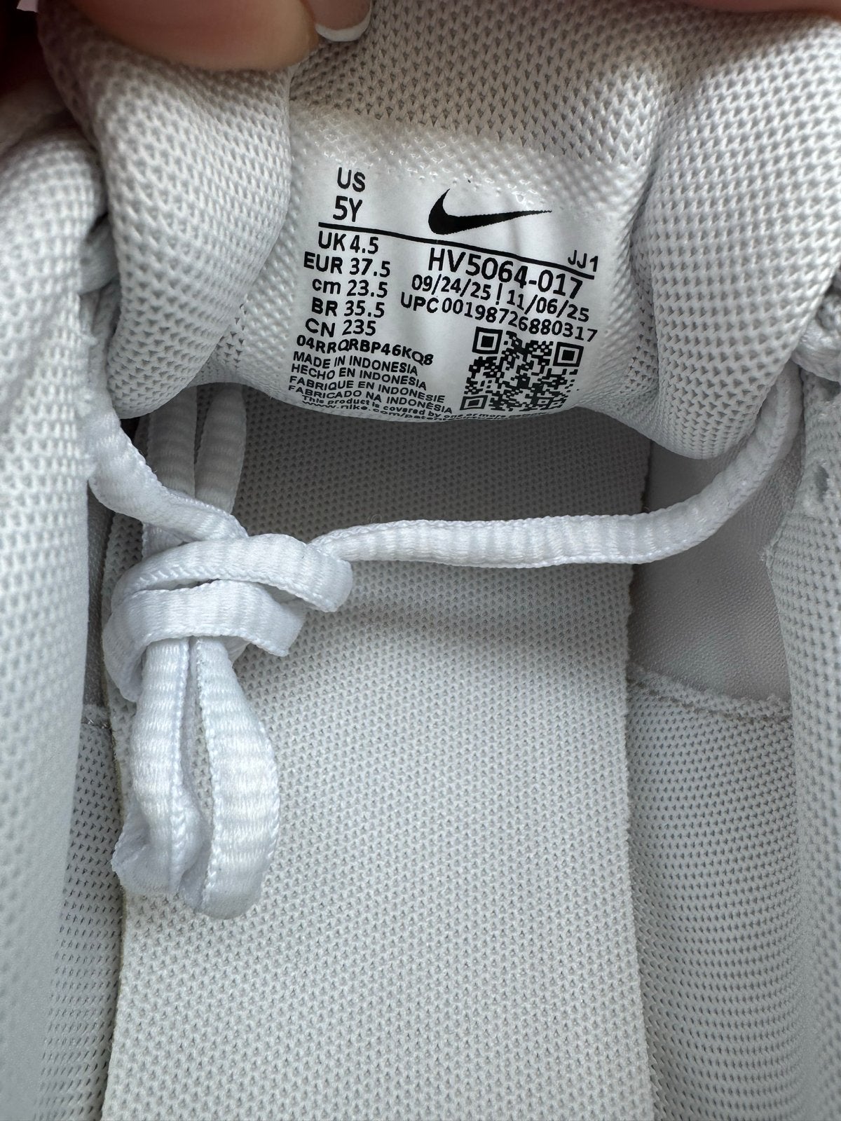 Nike P-6000 Wit Platinum Tint Dames Sneakers Maat 37.5 Nieuw, Kleding | Dames, Schoenen, Wit, Nieuw, Ophalen of Verzenden, Sneakers of Gympen