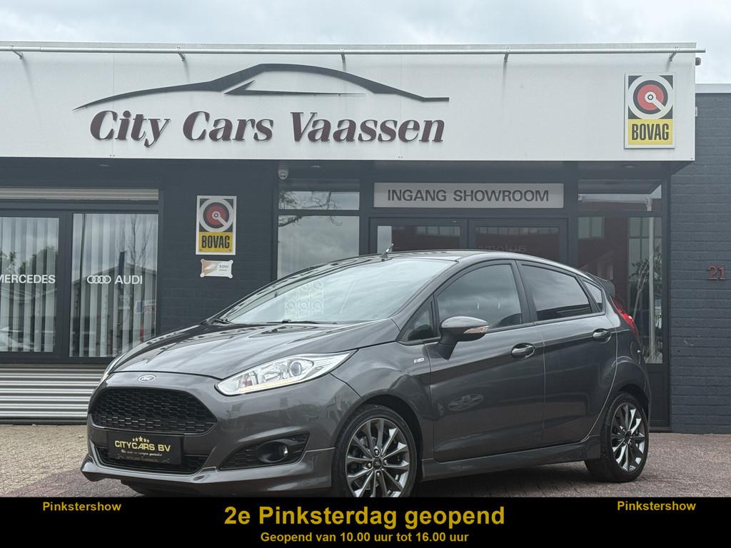 Ford Fiesta 1.0 EcoBoost ST Line 141 pk full options navi cl, Voorwielaandrijving, Stof, Gebruikt, 1064 kg