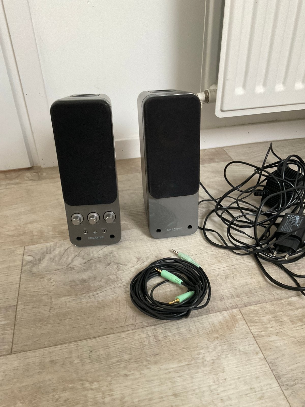 Creative speakerset met bedrade aansluiting, Overige merken, Stereo speakers, Gebruikt, Ophalen of Verzenden