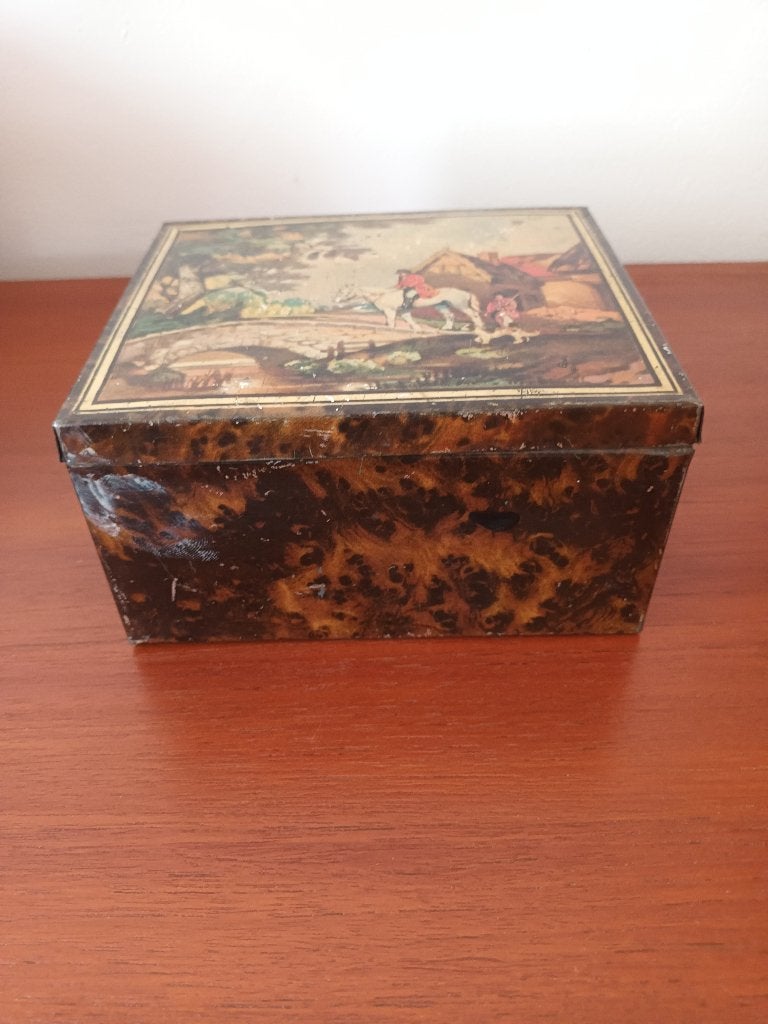 Oldenkott/ Oranje Wapen/ Tabaksblik/ VINTAGE, Verzamelen, Blikken, Ophalen of Verzenden, Gebruikt, Overige, Overige merken