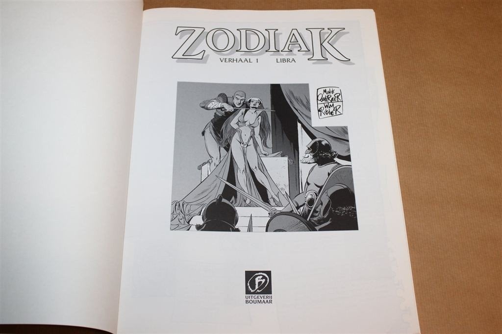 Zodiak 1 — Libra en Ari, Oosterveer en Ritstier, Eén stripboek, Ophalen of Verzenden, Zo goed als nieuw
