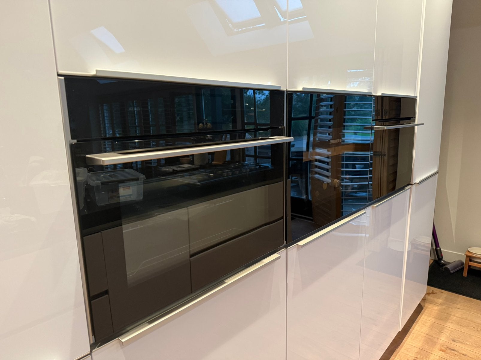 Inbouw (stoom)oven, inbouw wijnkoeler, Ophalen, Zwart, 50 tot 100 cm, Zo goed als nieuw