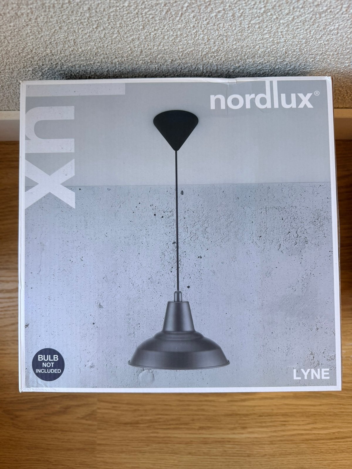 Hanglamp metaal zwart industrieel Lyne Nordlux, Huis en Inrichting, Lampen | Hanglampen, Nieuw, Metaal, Industrieel, E27 (groot)