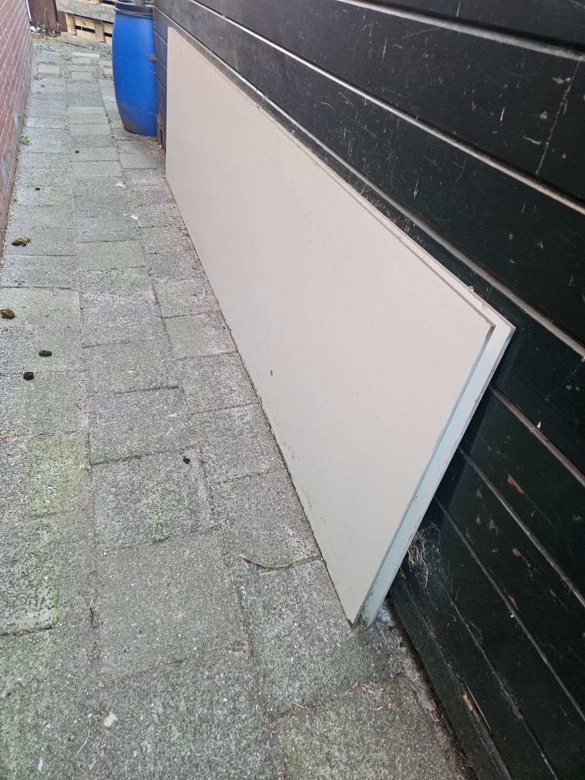 trespa plaat 8mm wit. De laatste!, Doe-het-zelf en Verbouw, Platen en Panelen, Ophalen, Zo goed als nieuw, Overige materialen