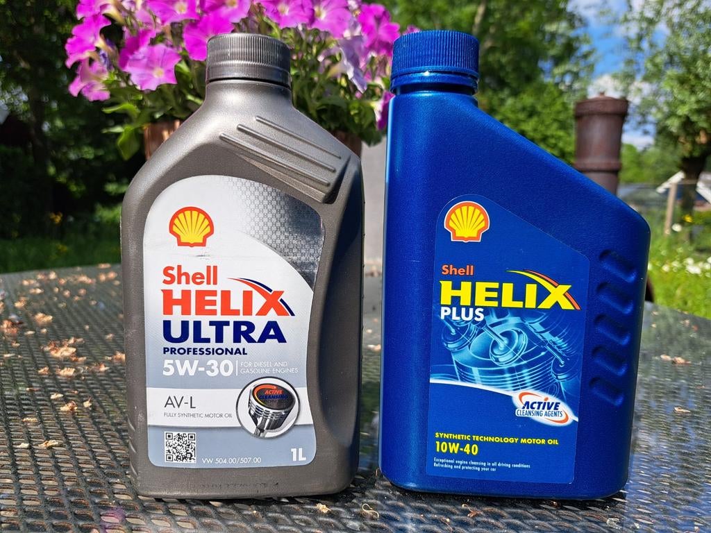 Shell Helix Motorolie: Ultra 5W-30 & Plus 10W-40, Ophalen