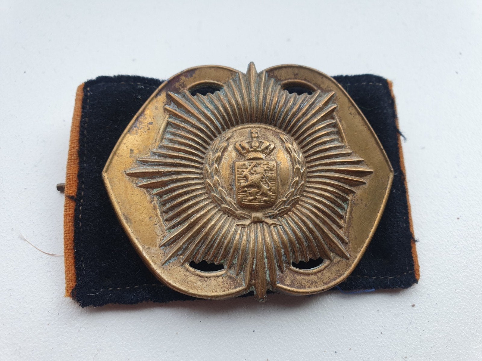 Oud baret embleem Regiment van Heutsz, Verzenden, Landmacht, Nederland, Embleem of Badge