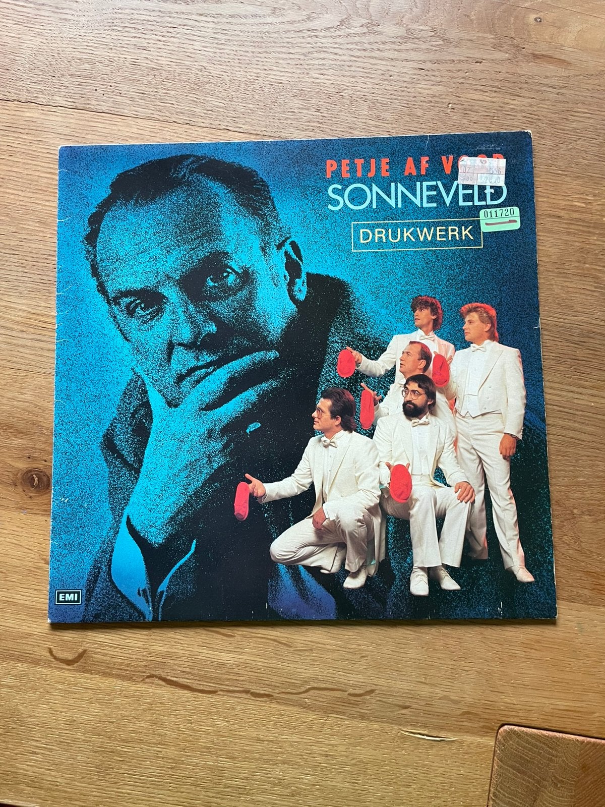 LP Drukwerk   Petje af voor Sonneveld, Cd's en Dvd's, Vinyl | Nederlandstalig, LP, Gebruikt, Overige genres, Ophalen of Verzenden