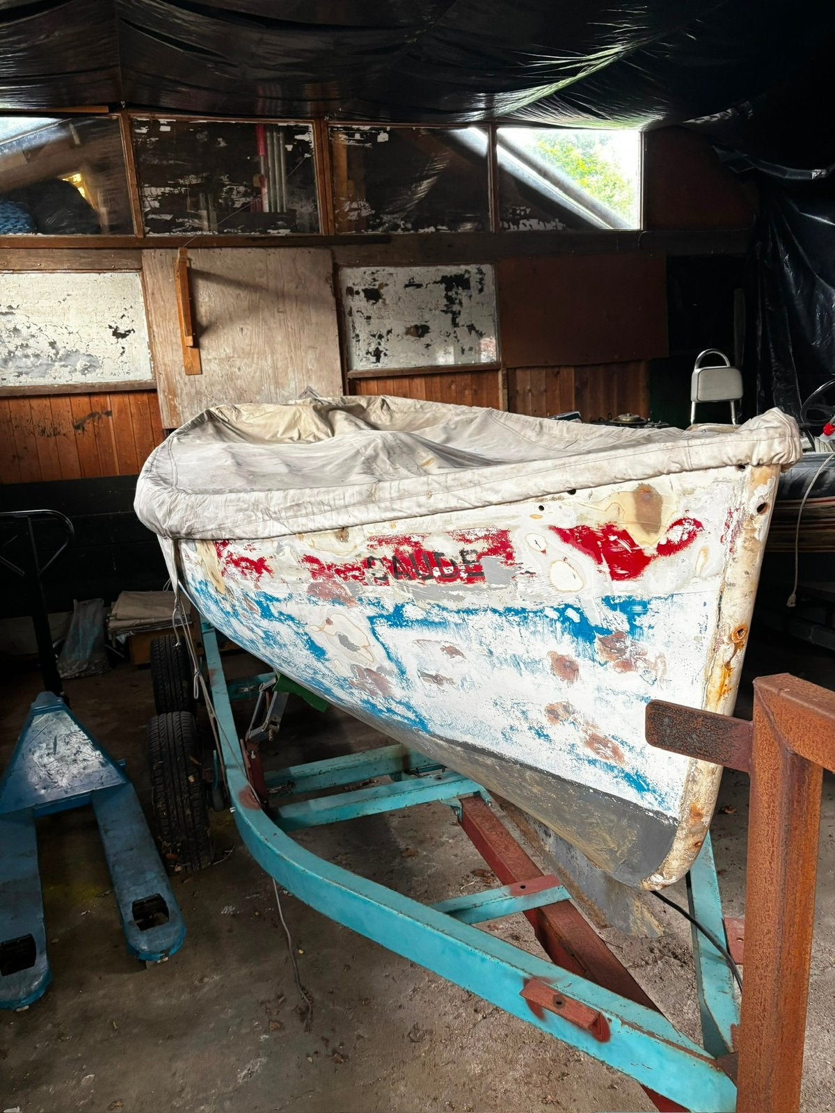 Project Rijker Sloep, Watersport en Boten, Ophalen, Gebruikt, Polyester, Overige typen