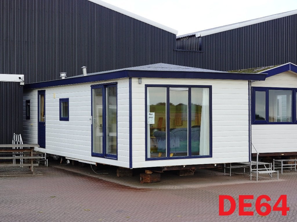 Spiegelchalet, chalet met gespiegelde indeling, dubbel glas, Caravans en Kamperen, Tot en met 4