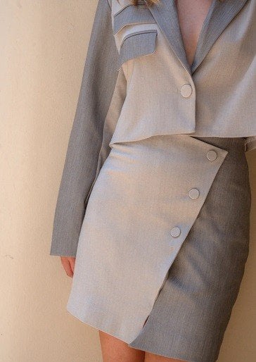 4TH & RECKLESS x Jourdan Sloane two-tone matching set, Kostuum of Pak, Meerkleurig, 4TH & RECKLESS, Nieuw