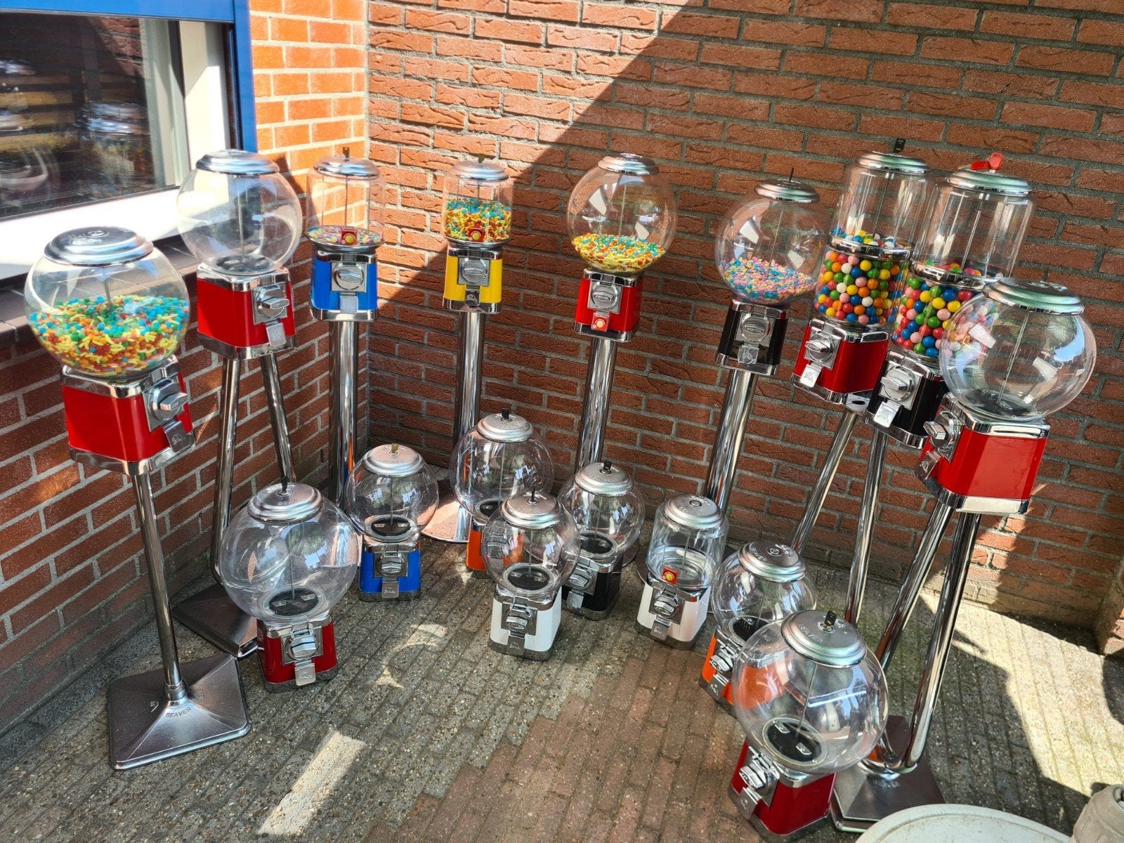 FIFTIES SIXTIES BEAVER CAPSULE / KAUWGOMBALLEN AUTOMATEN, Ophalen, Zo goed als nieuw