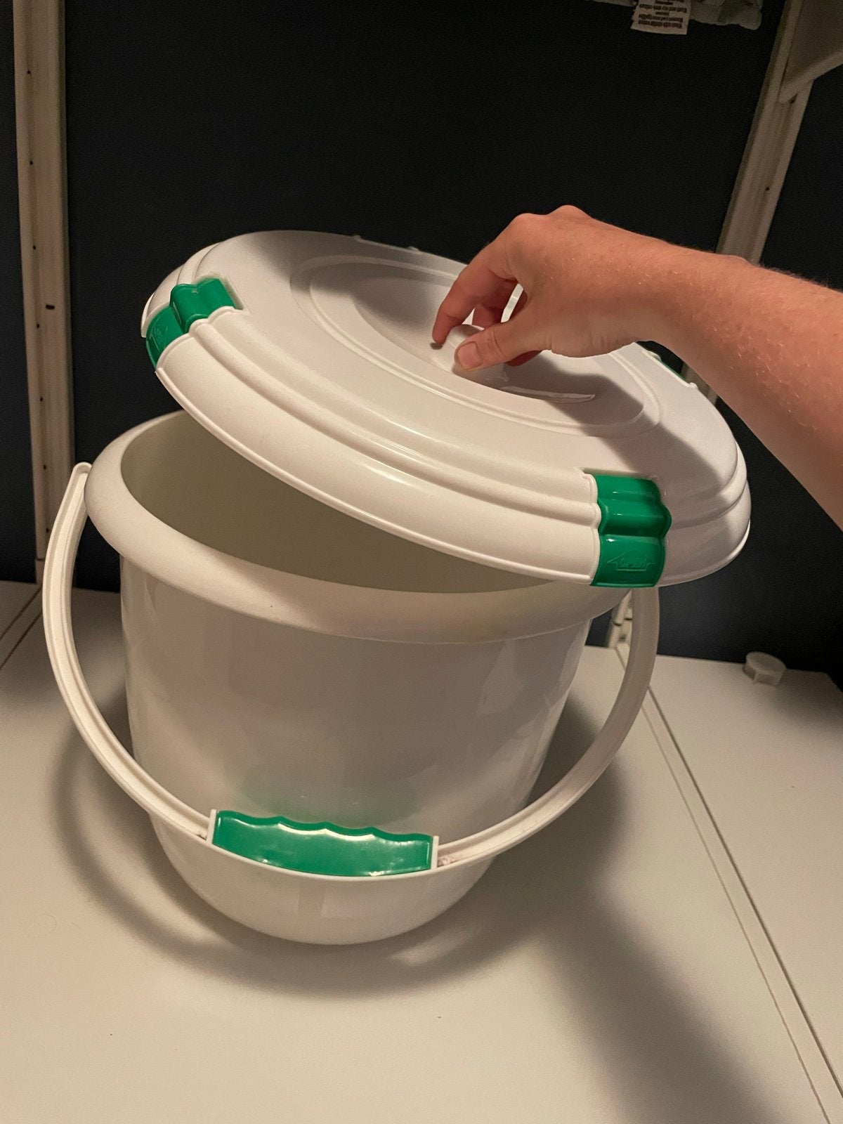 TotsBots luieremmer 16 Liter - Wasbare luiers, Ophalen, Gebruikt