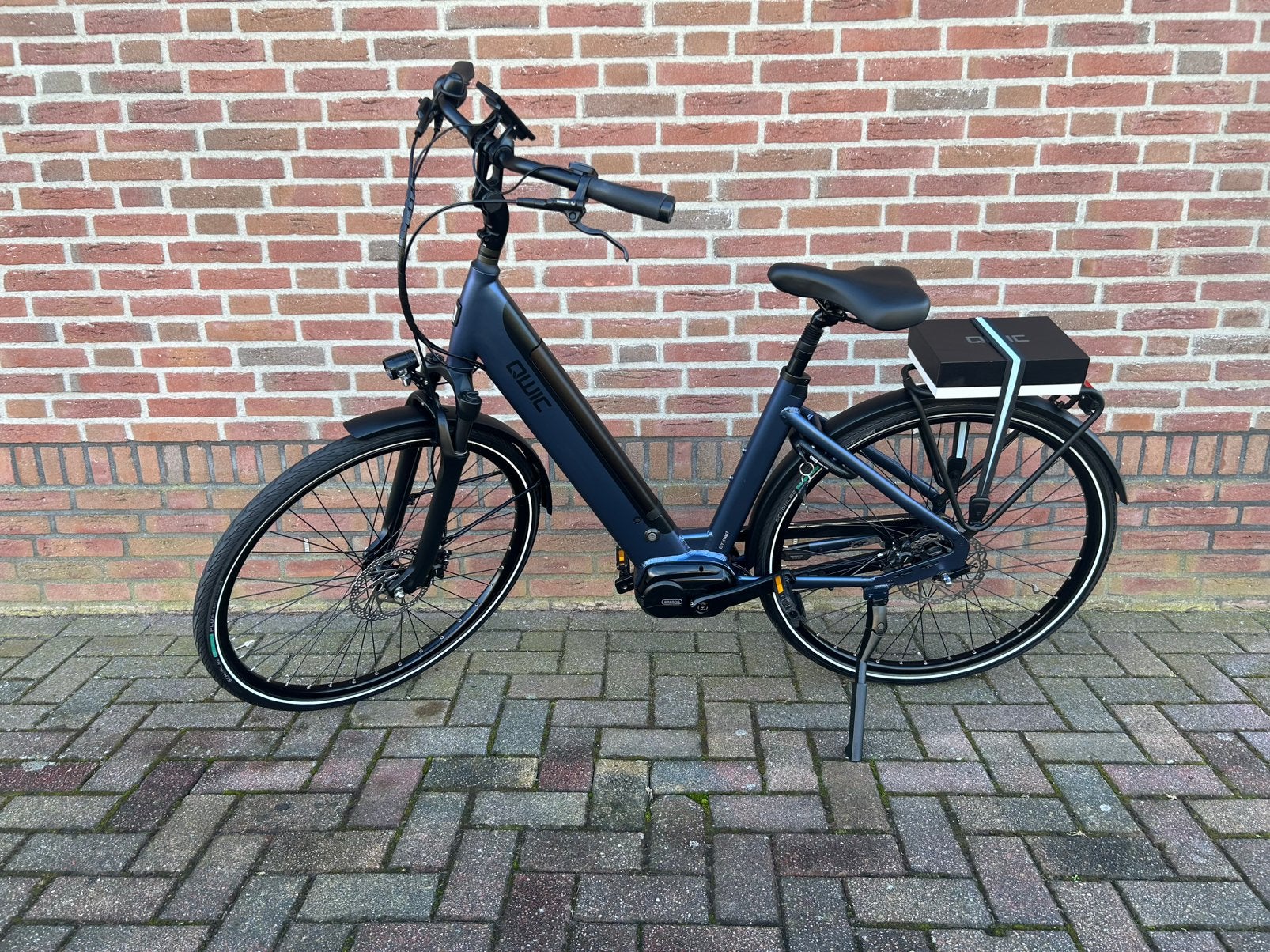 Z.G.A.N.  Qwic Premium MN7+ elektrische fiets., Fietsen en Brommers, 47 tot 50 cm, Versnellingen, Zo goed als nieuw, Schijfrem
