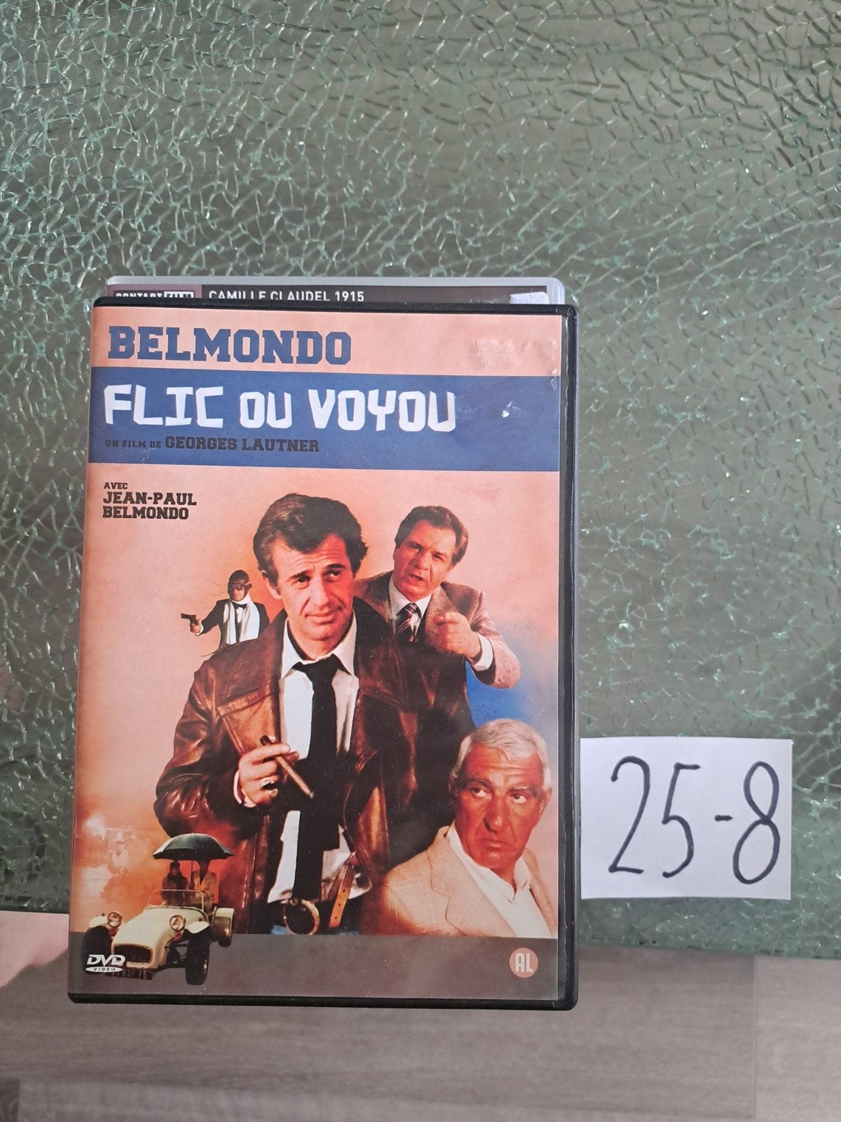 Belmondo - Flic ou Voyou (DVD), Gebruikt, Nederlands, Actiethriller, Ophalen of Verzenden