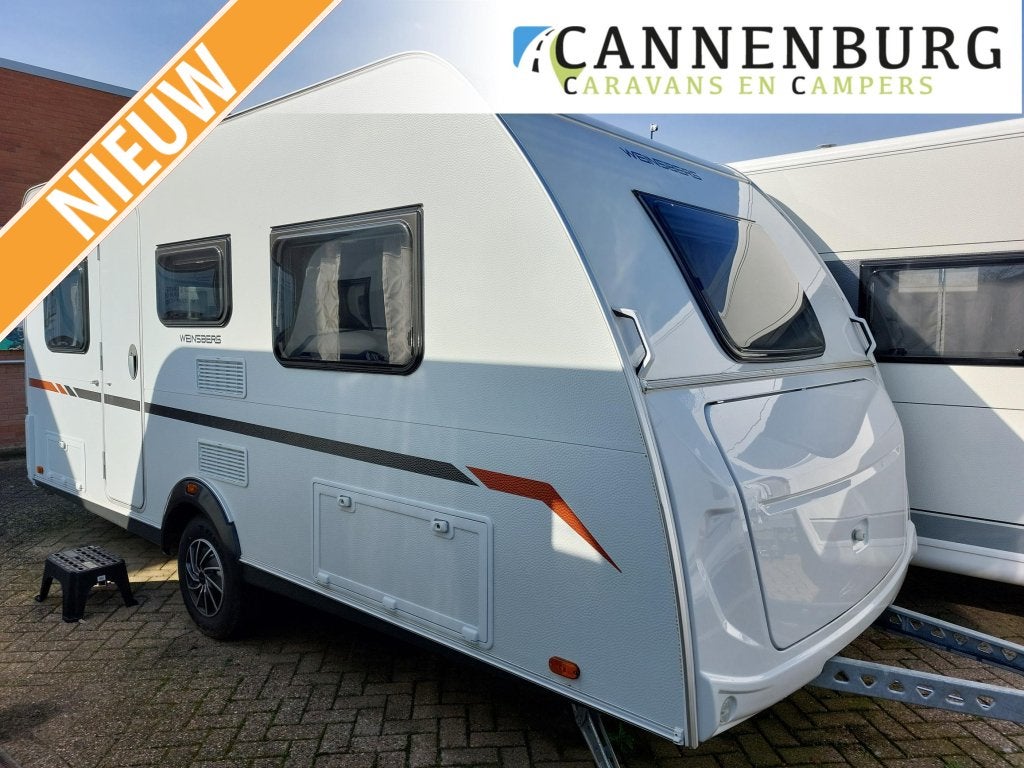 Weinsberg CaraCito 470 EU, Caravans en Kamperen, Caravans, Bedrijf, tot en met 4, 1000 - 1250 kg, Treinzit, Overige merken, 2 aparte bedden