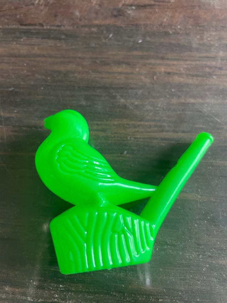 Nieuwe groene vogel fluit - nooit gebruikt, Ophalen of Verzenden, Nieuw, Jongen of Meisje