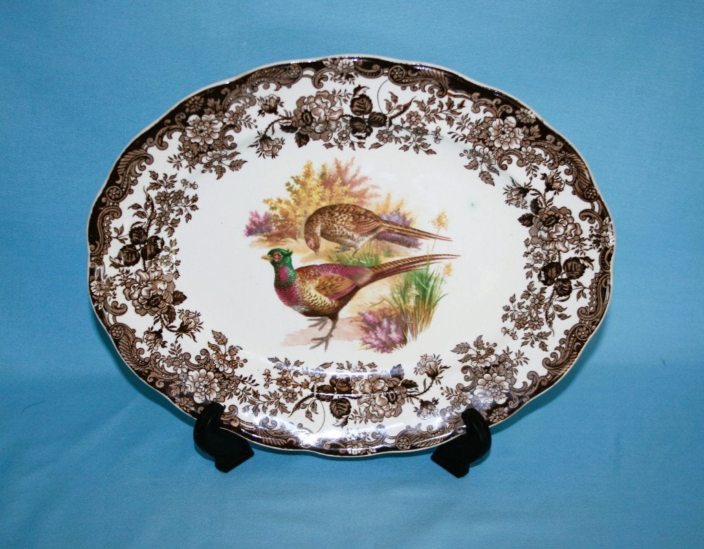 Royal Worcester Palissy " Game Series " Ovaal Platter, Royal Worcester, NVT, Ophalen of Verzenden, Overige stijlen
