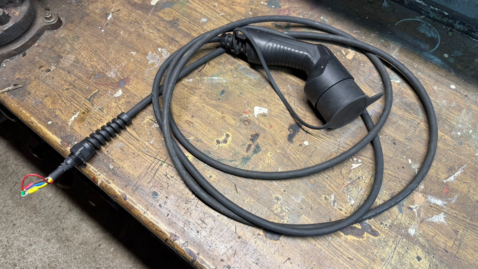 Losse laadkabel met type 2 stekker, Ophalen of Verzenden, Zo goed als nieuw, Laadkabel