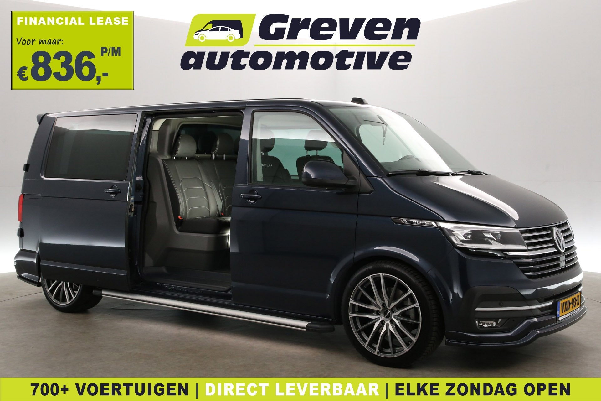 Volkswagen Transporter 2.0 TDI Bulli L2H1 Leighton Edition 2, Auto's, Gebruikt, Euro 6, 4 cilinders, 2500 kg