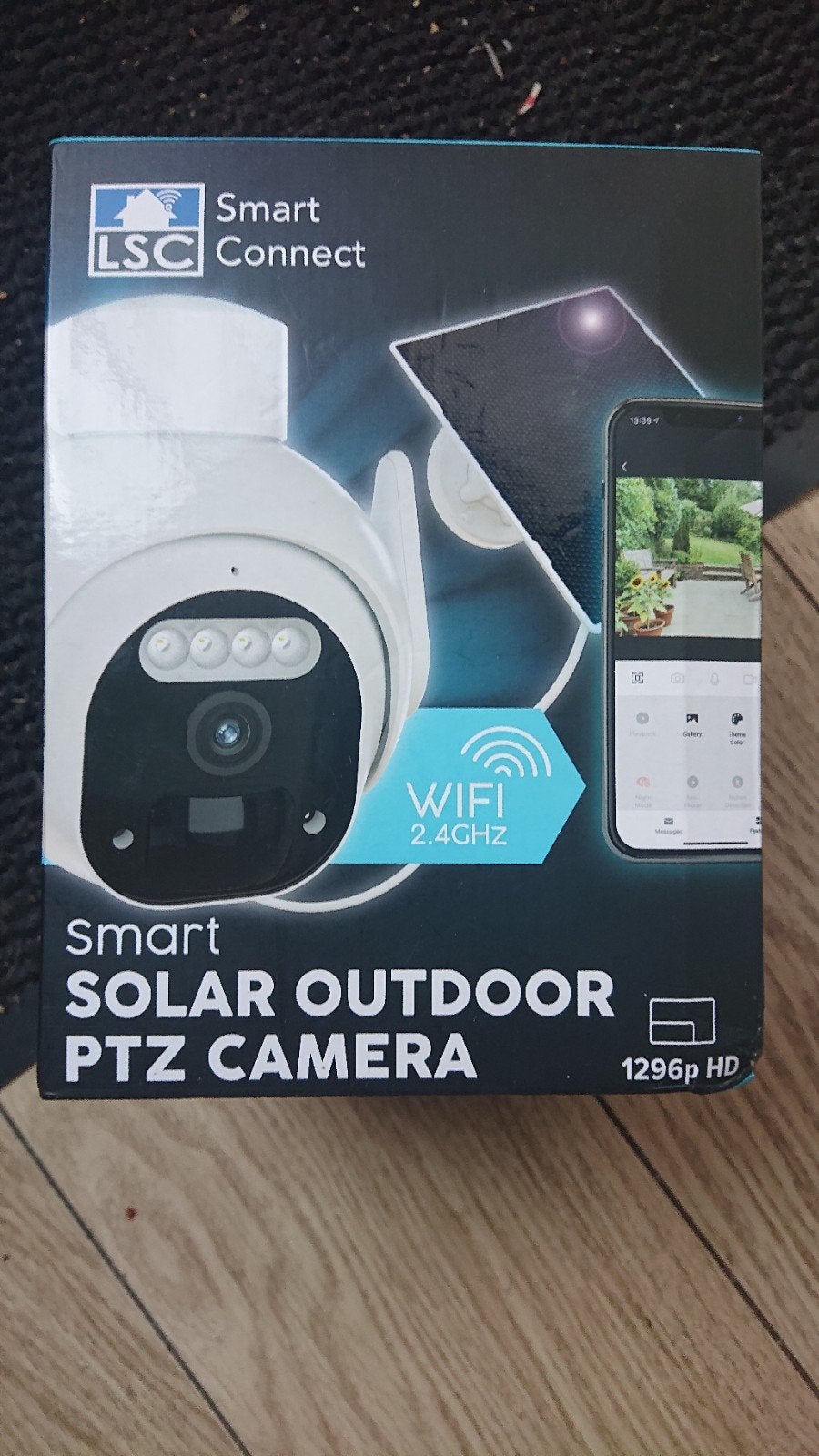 LSC Smart Connect Solar Outdoor PTZ Camera 1296p HD, Ophalen of Verzenden, Nieuw, Buitencamera