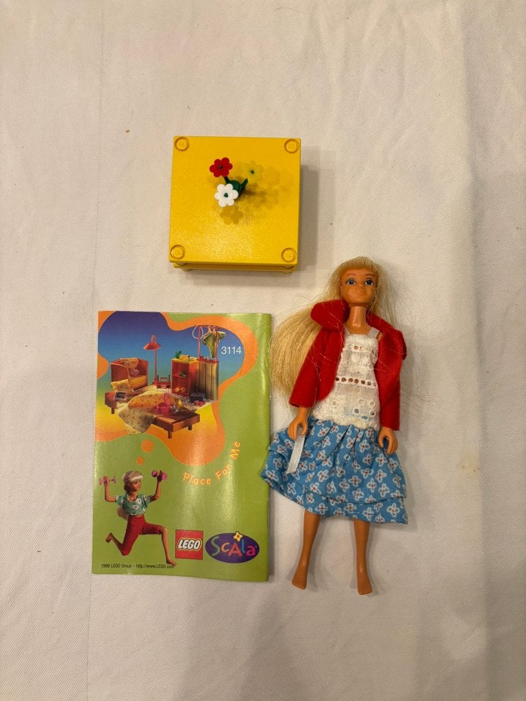 Vintage lego scala ellen pop met accessoires!, Overige thema's, Lego, Overige typen, Ophalen of Verzenden
