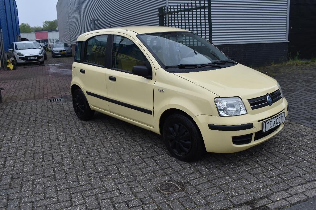 Fiat Panda 1.2 2003 Geel, Auto's, Voorwielaandrijving, Bedrijf, Handgeschakeld, 17 km/l