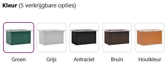 Opbergbox tuinkist tuinbox tuinkussens 109x67x65 GRTS BZRGD!, Tuin en Terras, Tuinmeubel-accessoires, Verzenden, Nieuw, Nvt, Nvt