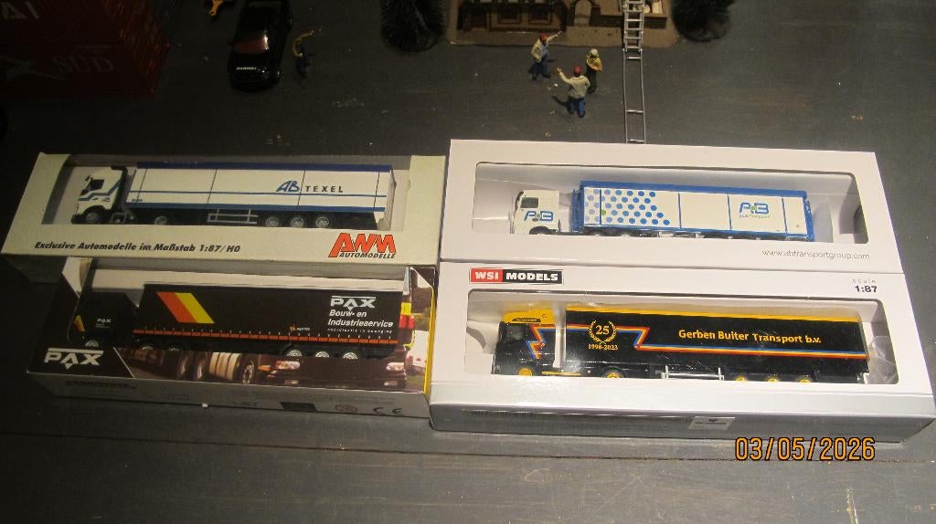 Div. WSI en AWM modellen Nieuw in OVP. Let Op Schaal 1:87, Ophalen of Verzenden, Nieuw, Bus of Vrachtwagen, AWM