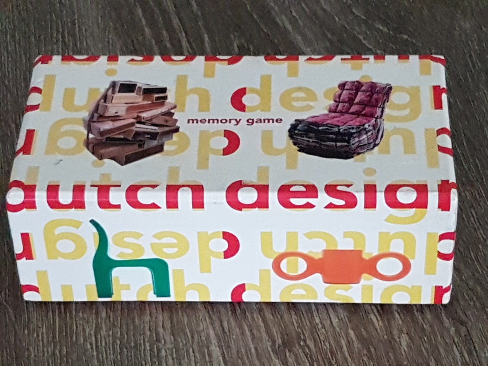 Dutch Design Memory Game, Drie of vier spelers, Ophalen, Zo goed als nieuw, BISPUBLISHERS