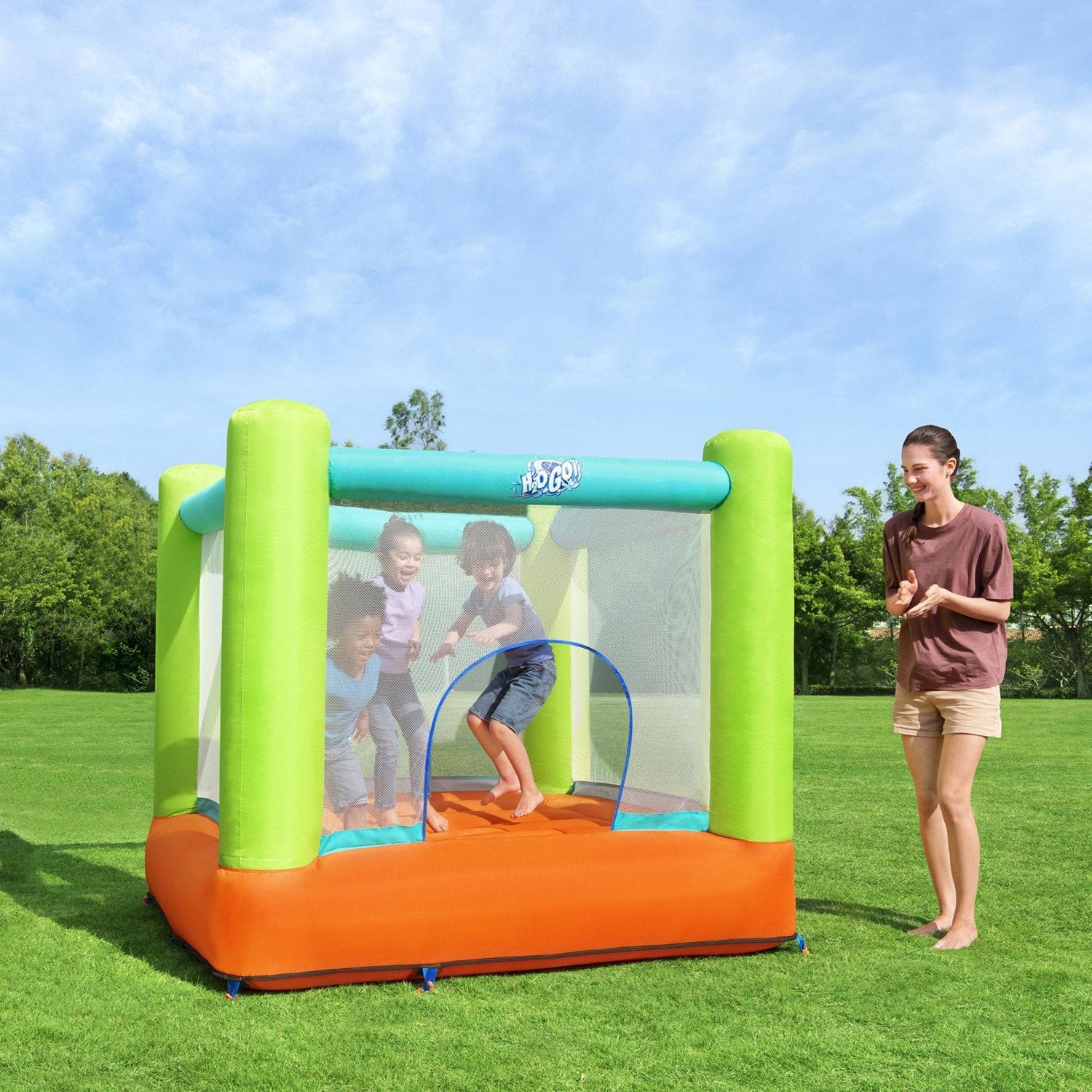 H2OGO! Jump and Soar Mega Bouncer springkussen, Ophalen, Nieuw